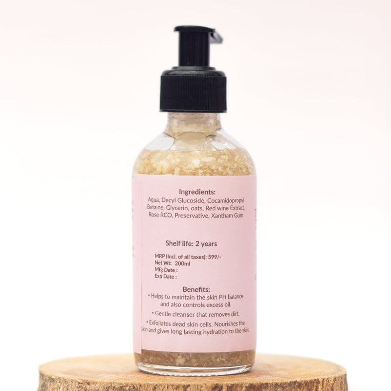 Buy Rose and Oats Body Wash - 200ml | Natural body Wash | Shop Verified Sustainable Body Wash on Brown Living™