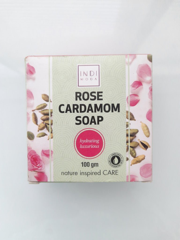 Buy Rose & Cardamom Handmade Soap | Shop Verified Sustainable Body Soap on Brown Living™