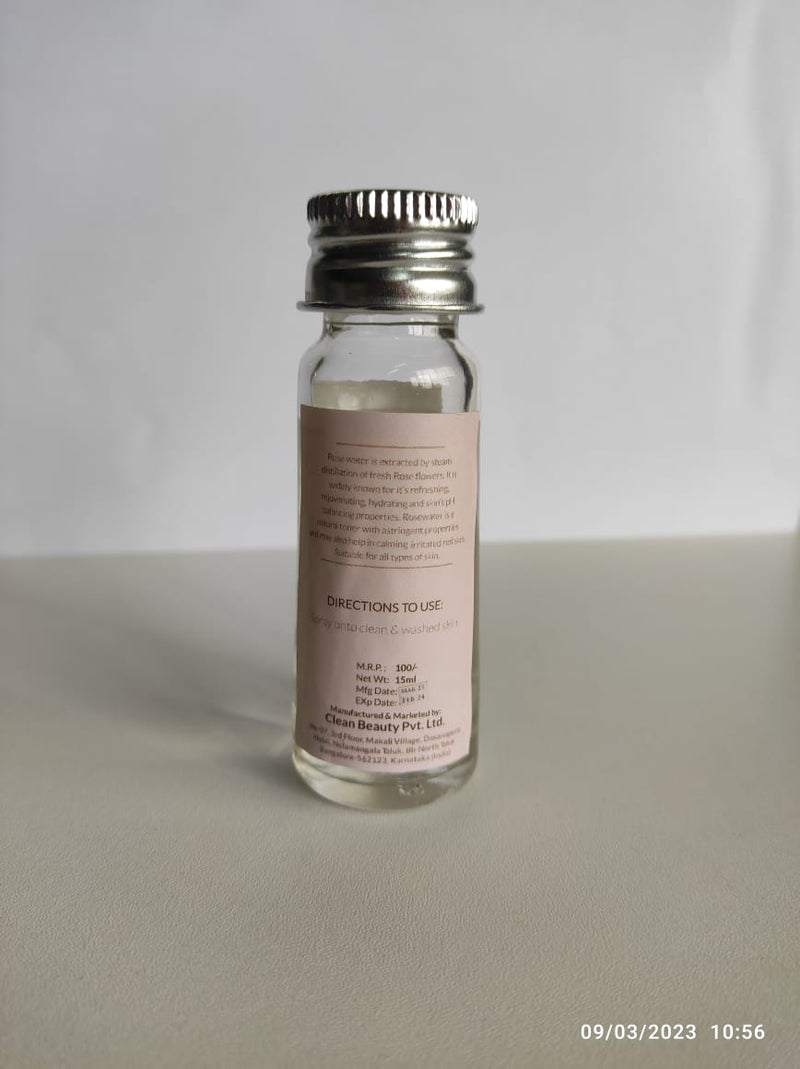 Buy Rose Facial Water | Shop Verified Sustainable Body Mist on Brown Living™