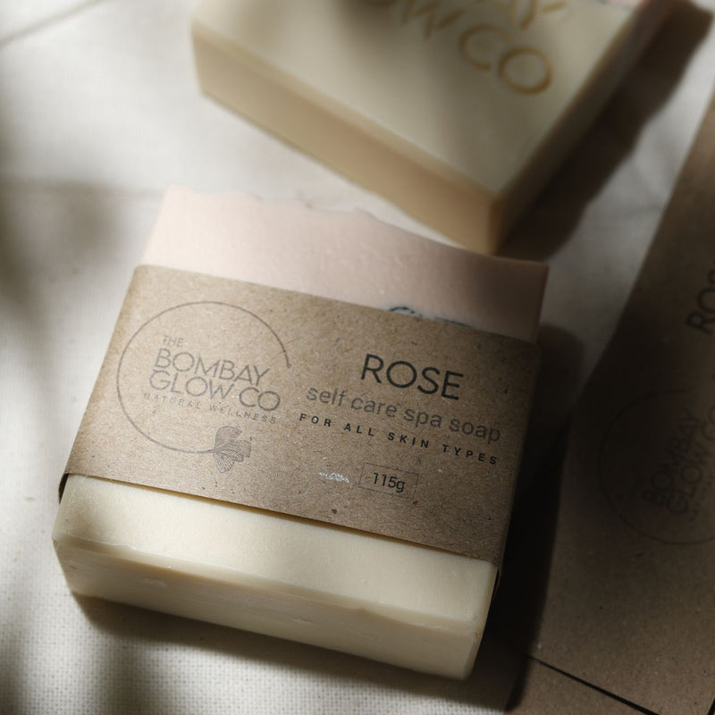 Buy Rose Luxury Self Care Bar | Shop Verified Sustainable Body Soap on Brown Living™