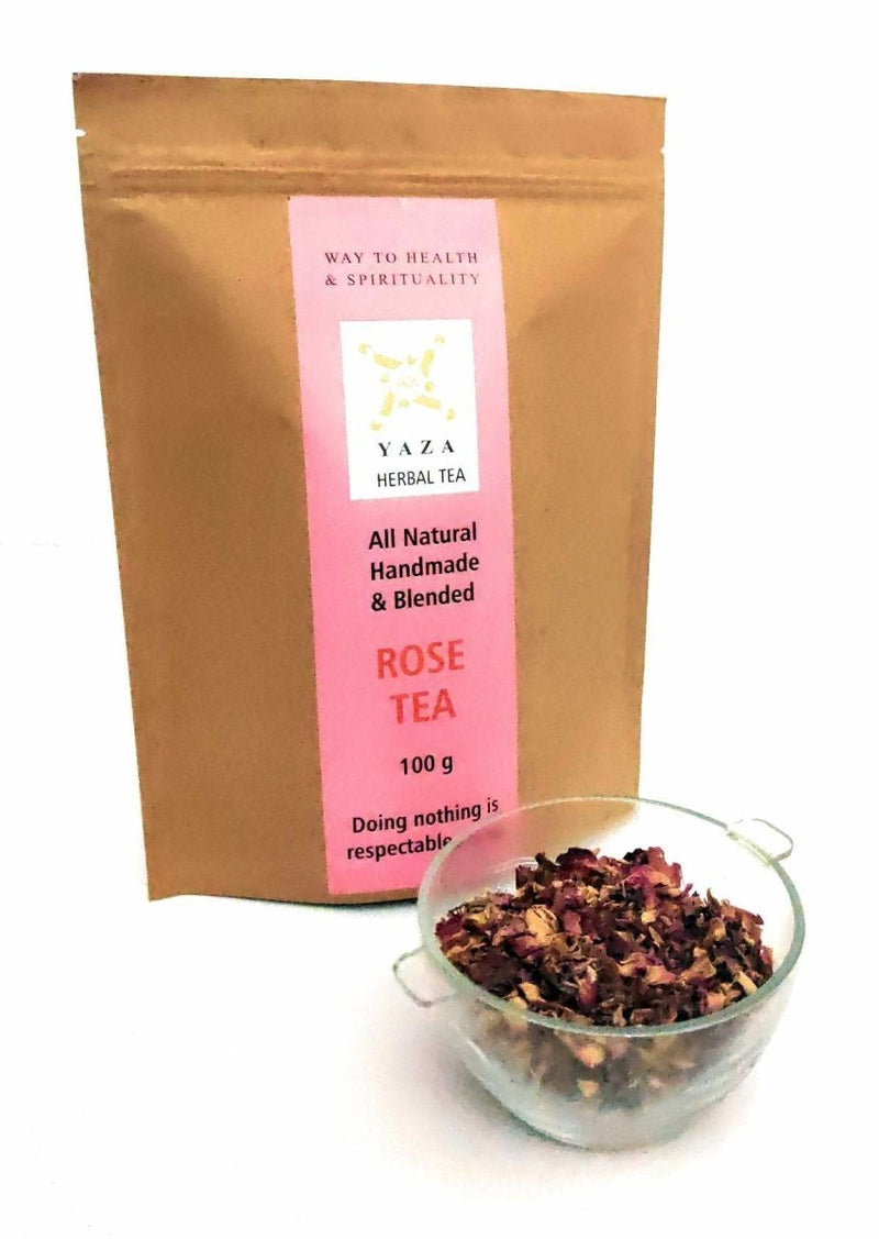 Buy Rose Tea - The Spirit Uplifter with Great Aroma - 100g - 60 Servings | Shop Verified Sustainable Tea on Brown Living™