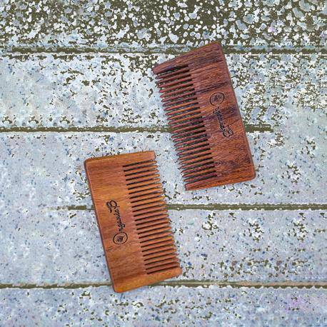 Buy Rosewood/Sheesham Beard Comb | Shop Verified Sustainable Hair Comb on Brown Living™