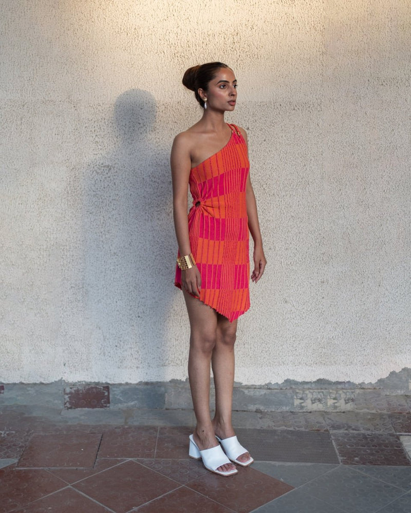 Buy Sadie Dress - Pink and orange | Shop Verified Sustainable Womens Dress on Brown Living™