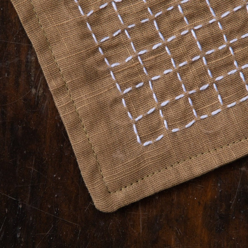 Buy Gayathri Brown Set of 4 Coasters | Shop Verified Sustainable Table Linens on Brown Living™