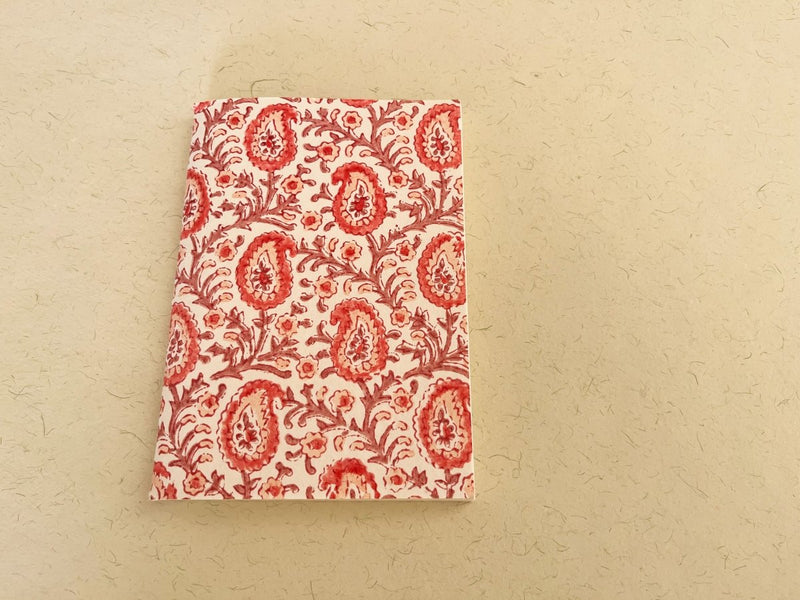 Buy Set of 6 handmade block print journal | Eco - friendly notebook, Sustainable, Upcycled cotton rag paper | Shop Verified Sustainable Notebooks & Notepads on Brown Living™