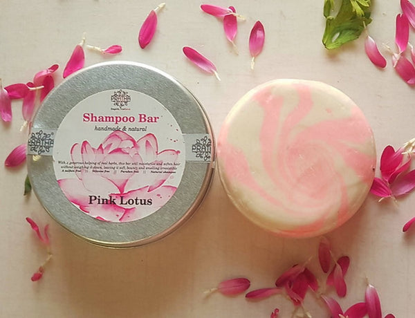 Buy Shampoo Bar – Pink Lotus | Shop Verified Sustainable Hair Shampoo Bar on Brown Living™