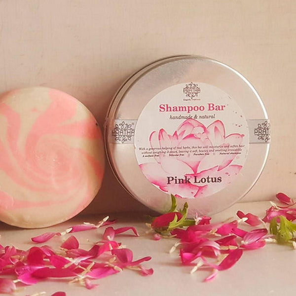 Buy Shampoo Bar – Pink Lotus | Shop Verified Sustainable Hair Shampoo Bar on Brown Living™