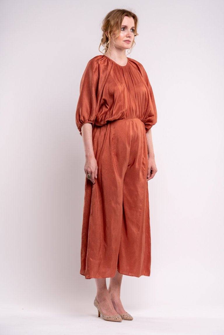 Buy Shibui silk jumpsuit | Shop Verified Sustainable Womens Jumpsuit on Brown Living™