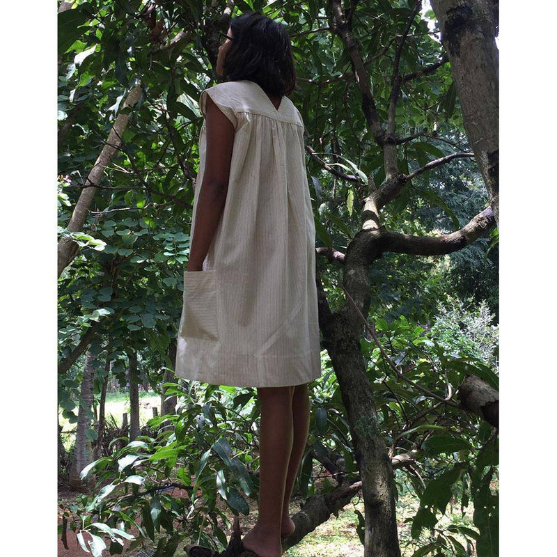 Buy Shift Dress - Pomo | Shop Verified Sustainable Kids Frocks & Dresses on Brown Living™