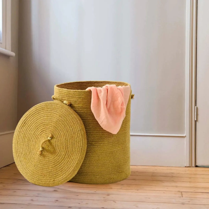 Buy Sisal Laundry Basket | Shop Verified Sustainable Baskets & Boxes on Brown Living™