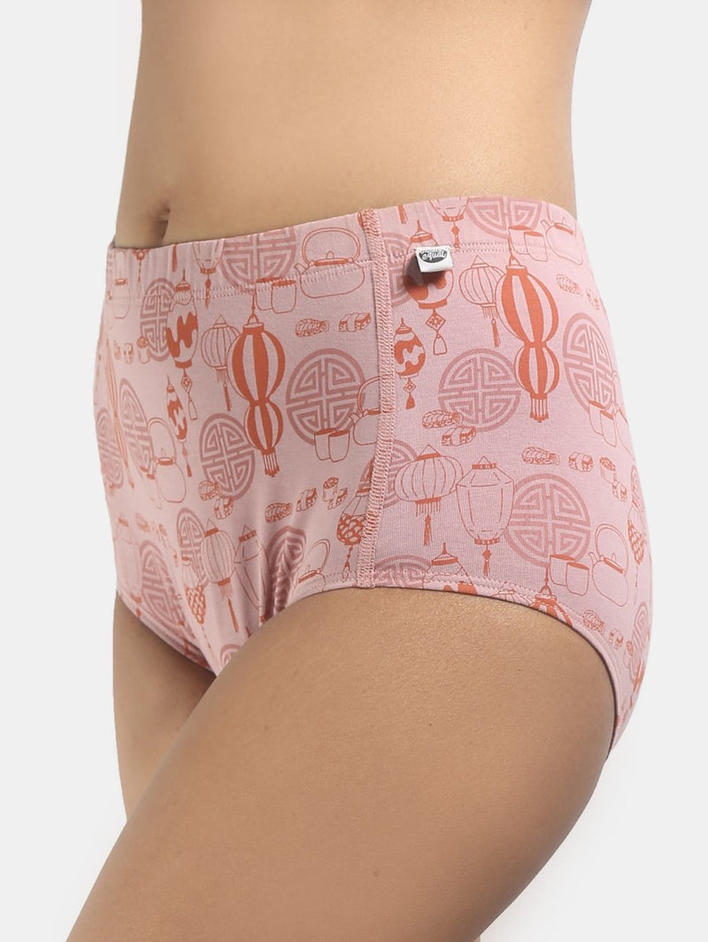 Sky Lantern Biowashed Organic Cotton Boy-Shorts | Verified Sustainable Womens Underwear on Brown Living™