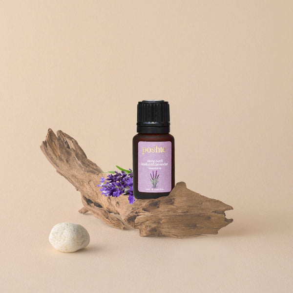 Buy Sleep Well Kashmiri Lavender Essential Oil | Shop Verified Sustainable Body Oil on Brown Living™