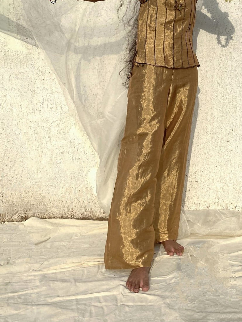 Buy Son Champa Zerowaste Trousers | Shop Verified Sustainable Womens Trousers on Brown Living™