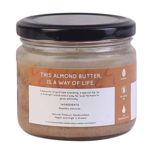 Buy Soulful Creamy Almond Butter - Unsweetened | Shop Verified Sustainable Jams & Spreads on Brown Living™