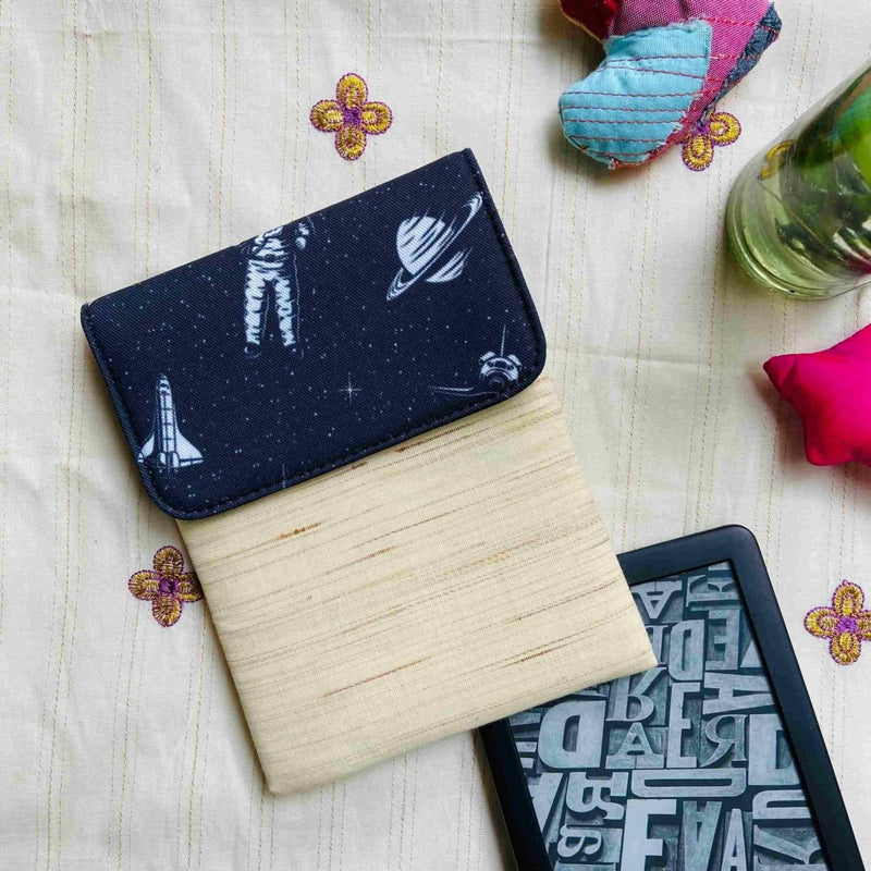 Buy Special Kindle Sleeve - Saturn says hi Astronaut leaves | Shop Verified Sustainable Tech Accessories on Brown Living™