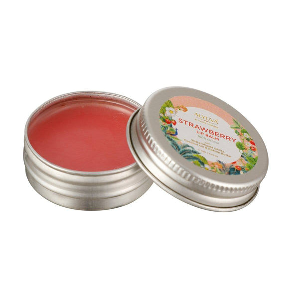 Buy Strawberry Lip Balm - 7gm Pack of 2 | Shop Verified Sustainable Lip Balms on Brown Living™