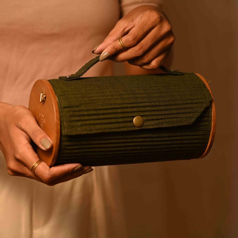 Buy Summer Bloom Round Clutch | Shop Verified Sustainable Womens Bag on Brown Living™