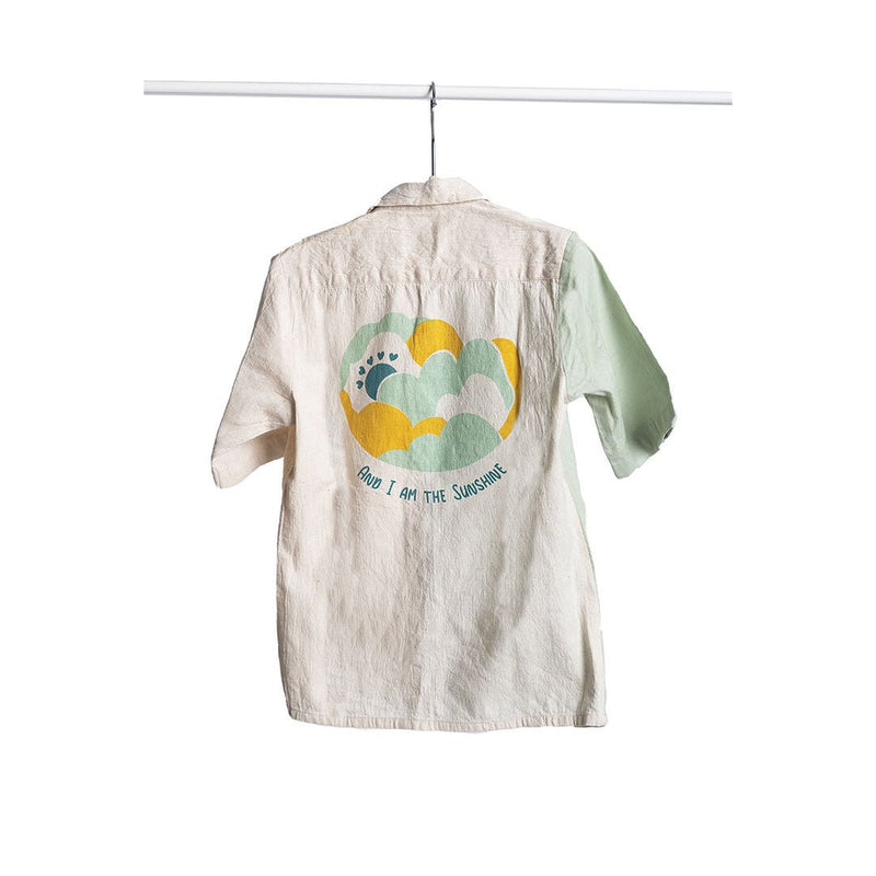 Buy Sunshine Unisex Green Shirt | Shop Verified Sustainable Kids Shirts on Brown Living™