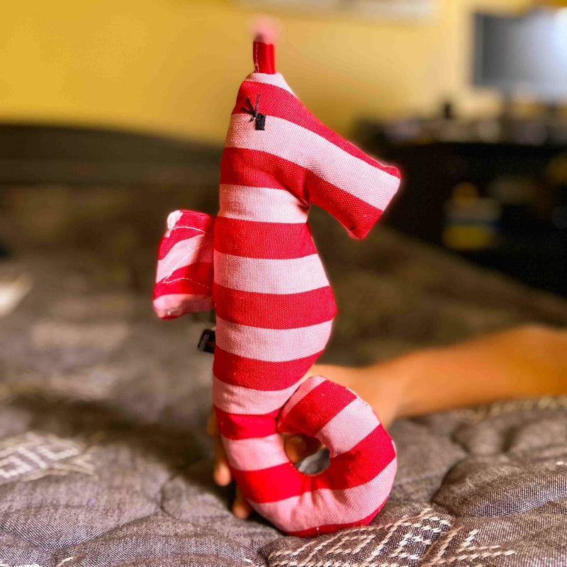 Buy Sustainable Gift- Sea Horse Toy | Shop Verified Sustainable Soft Toy on Brown Living™