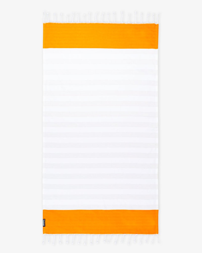 Buy Tangerine | Bamboo & cotton Blend Woven | Bath/beach/Everyday Towels | Shop Verified Sustainable Products on Brown Living