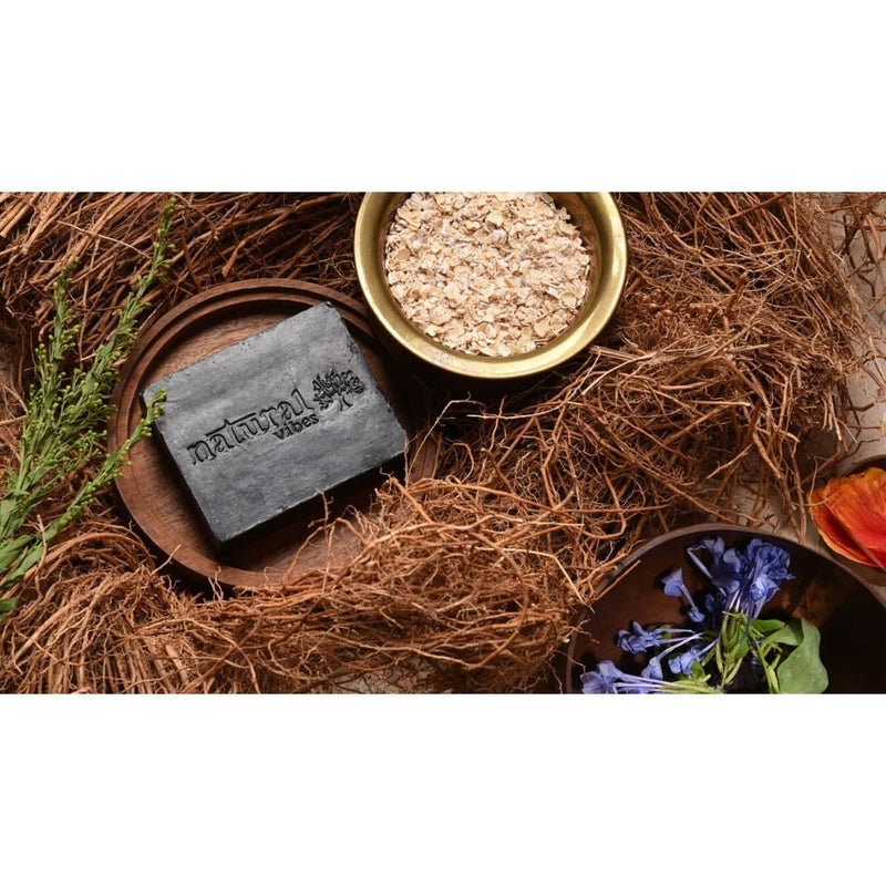 Buy Tea Tree and Acitivated Charcoal Soap - 150g | Shop Verified Sustainable Body Soap on Brown Living™