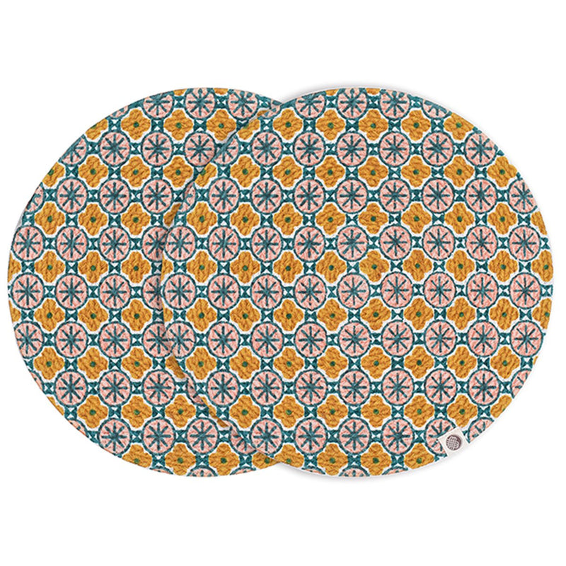 Buy Teaocher Round Mat - Set of 2 | Shop Verified Sustainable Table Linens on Brown Living™