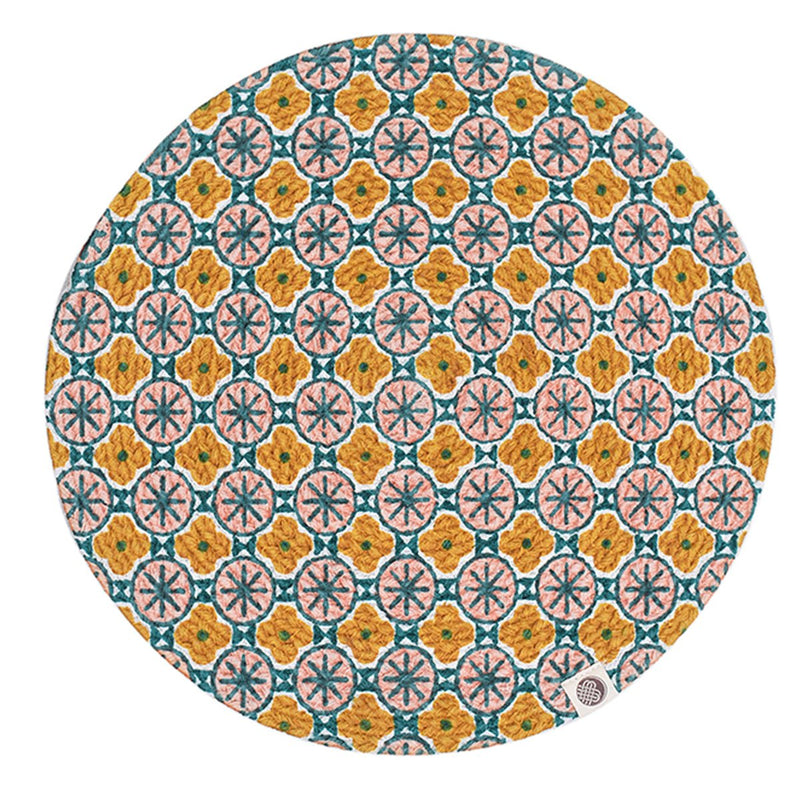 Buy Teaocher Round Mat - Set of 2 | Shop Verified Sustainable Table Linens on Brown Living™