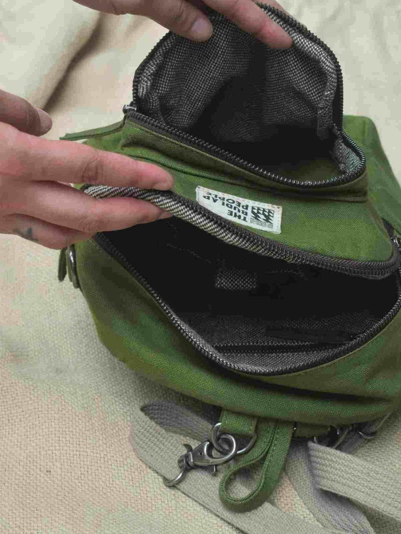 Buy The All Day Every Day Backpack in Moss Green | Shop Verified Sustainable Backpacks on Brown Living™