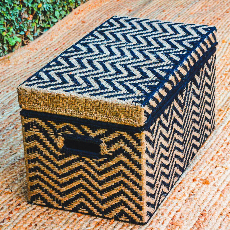 Buy The Buff Jute & Cotton Trunk | Shop Verified Sustainable Baskets & Boxes on Brown Living™