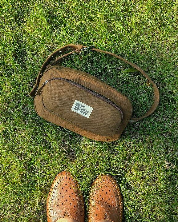 Buy The Travel Light Pack in Earthy Brown | Shop Verified Sustainable Fanny Packs on Brown Living™