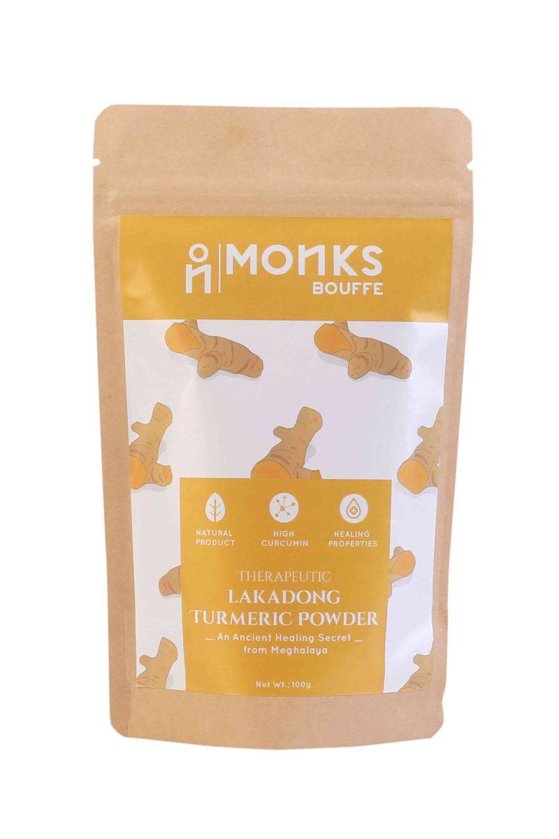 Buy Therapeutic Lakadong Turmeric Powder | Shop Verified Sustainable Seasonings & Spices on Brown Living™