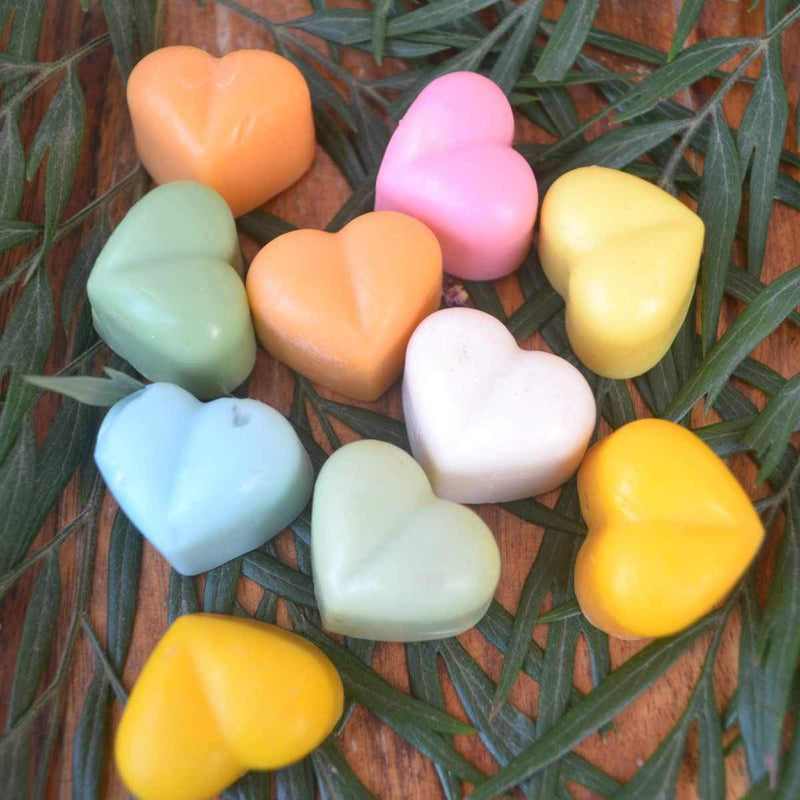 Buy Tiny Hearts Travel Kit Soaps pack of 10 | Shop Verified Sustainable Body Soap on Brown Living™