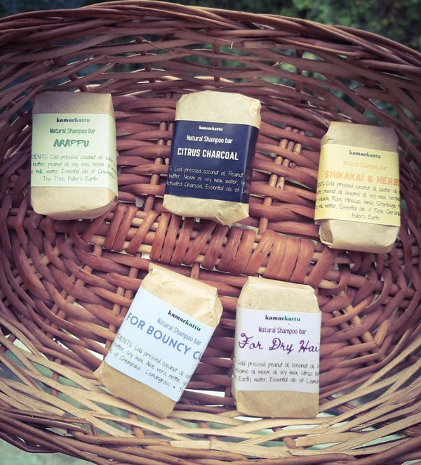 Buy Try Em All - Shampoo Bar Pack | Shop Verified Sustainable Hair Shampoo Bar on Brown Living™