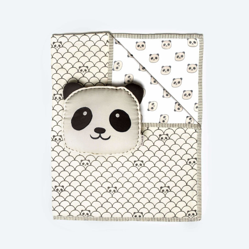 Buy Tuck Me In Gift Bundle Peekaboo Panda | Shop Verified Sustainable Bedding on Brown Living™