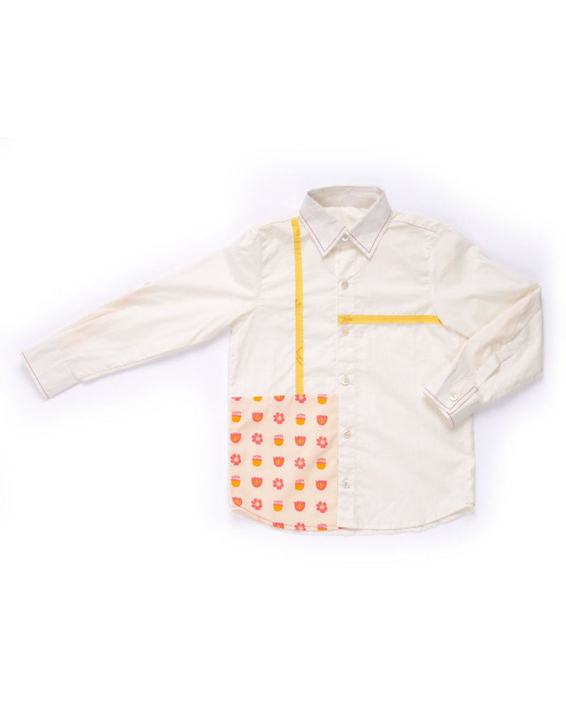 Buy Tully Patch and Fray Shirt | Shop Verified Sustainable Kids Shirts on Brown Living™