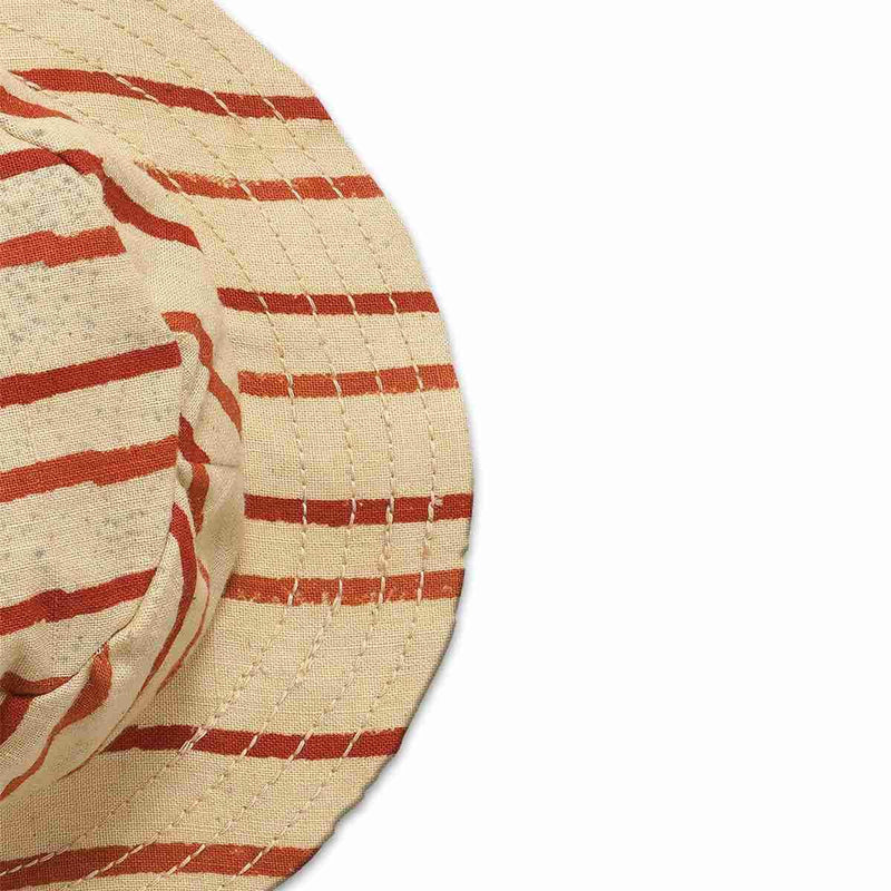 Buy Unisex Adia Printed Hat - Beige | Shop Verified Sustainable Kids Hat on Brown Living™