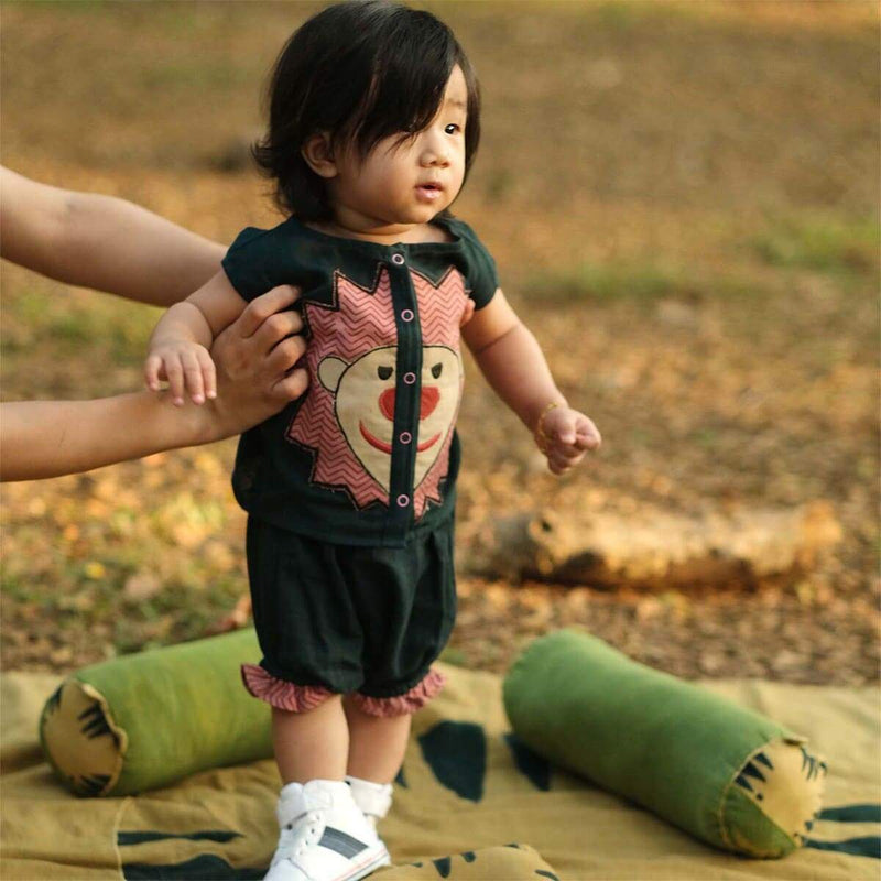 Buy Unisex Alex Jhabla Set | Shop Verified Sustainable Kids Daywear Sets on Brown Living™