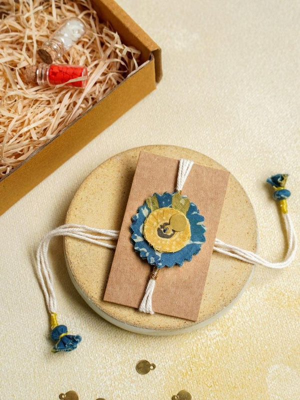 Buy Upcycled Artisanal Rakhi#3 | Shop Verified Sustainable Rakhi on Brown Living™