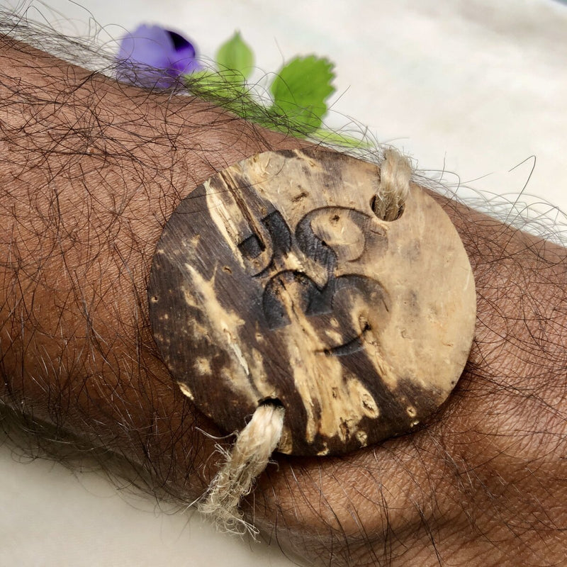 Buy Upcycled Coconut Shell Rakhi | Shop Verified Sustainable Rakhi on Brown Living™