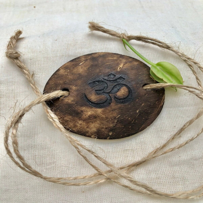 Buy Upcycled Coconut Shell Rakhi | Shop Verified Sustainable Rakhi on Brown Living™