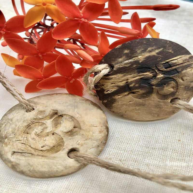 Buy Upcycled Coconut Shell Rakhi | Shop Verified Sustainable Rakhi on Brown Living™