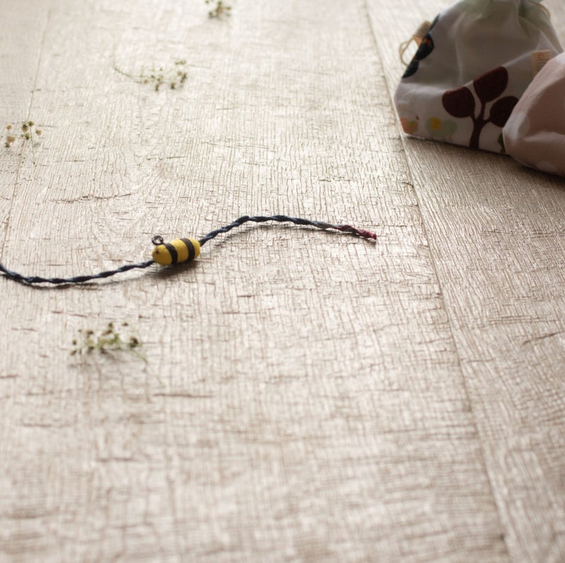 Buy Upcycled Hand Stitched Bee Kids Rakhi | Shop Verified Sustainable Rakhi on Brown Living™