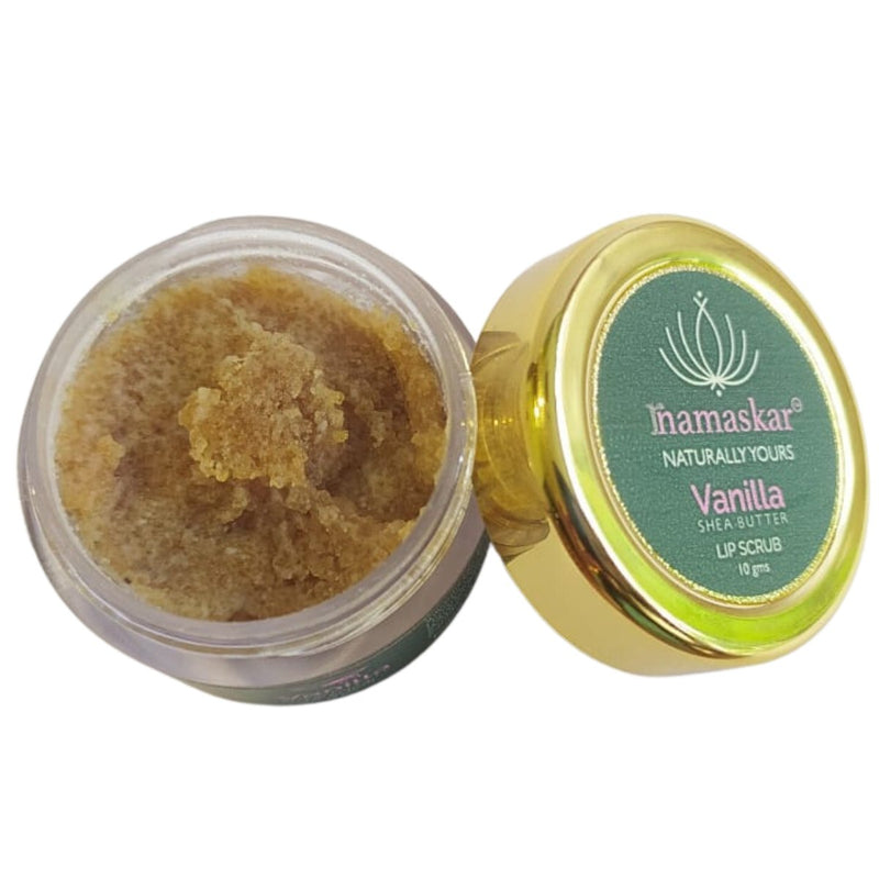 Buy Vanilla Shea Butter Lip Scrub | Dead Skin Removal, Pigmentation Removal, and Moisturization | Shop Verified Sustainable Lip Scrub on Brown Living™