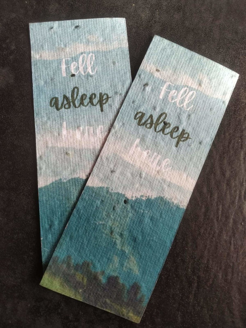 Buy Vibe Bookmarks | From the Mountains | Seed Paper - Set of 5 | Shop Verified Sustainable Bookmarks on Brown Living™