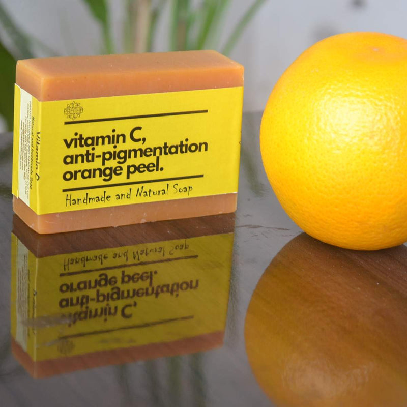 Buy Vitamin C, Anti-Pigmentation | Cold Process Handmade Soap | Shop Verified Sustainable Body Soap on Brown Living™