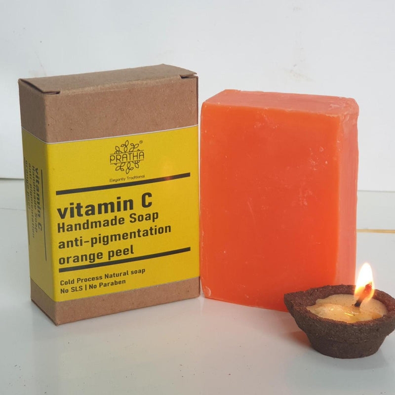 Buy Vitamin C, Anti-Pigmentation | Cold Process Handmade Soap | Shop Verified Sustainable Body Soap on Brown Living™