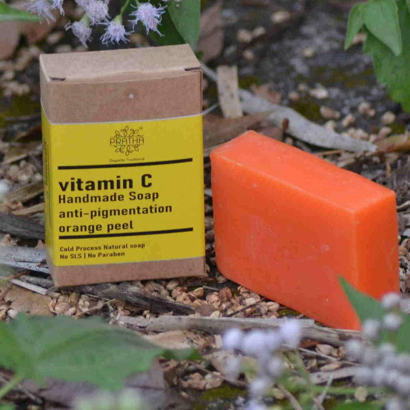 Buy Vitamin C, Anti-Pigmentation | Cold Process Handmade Soap | Shop Verified Sustainable Body Soap on Brown Living™