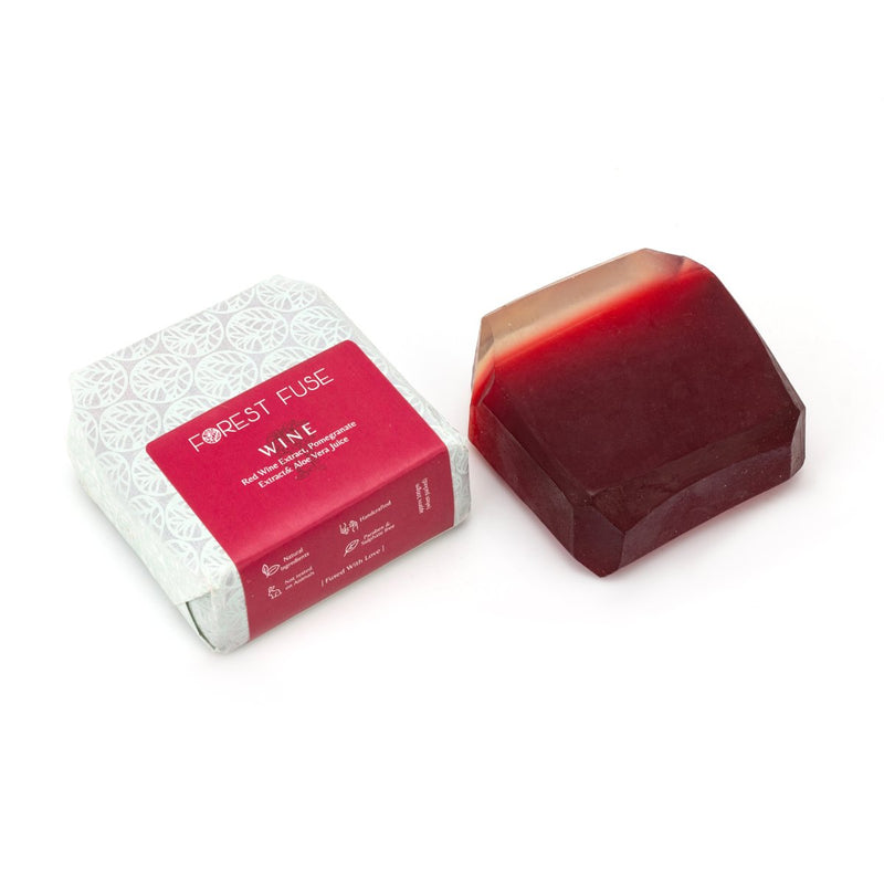 Buy Wine Ruby Antiaging Soap | Shop Verified Sustainable Products on Brown Living