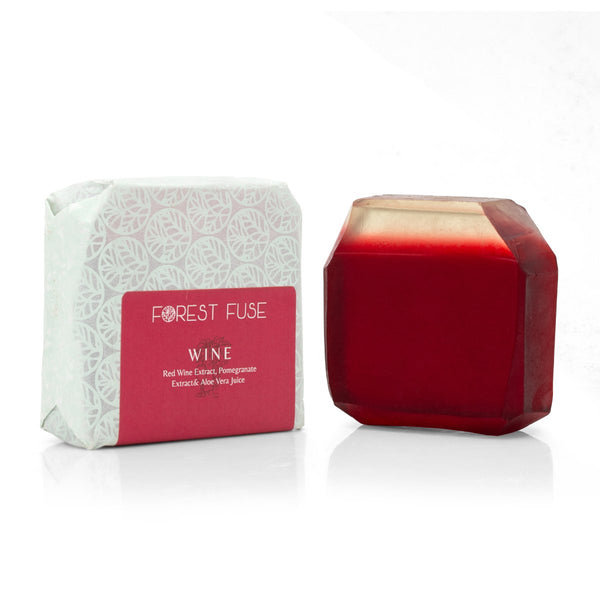 Buy Wine Ruby Antiaging Soap | Shop Verified Sustainable Products on Brown Living