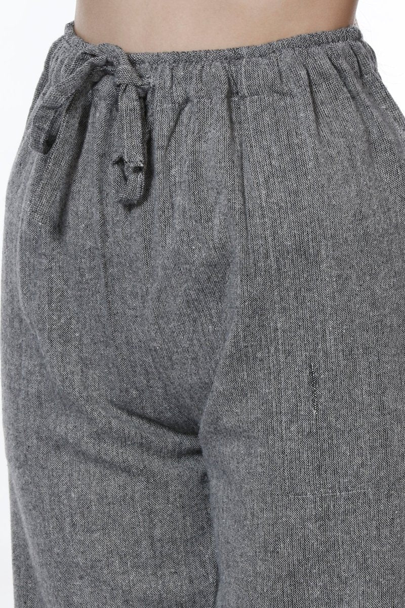 Buy Women's Lounge Pants | Grey | Fits Waist Size 28" to 36" | Shop Verified Sustainable Womens Pyjama on Brown Living™